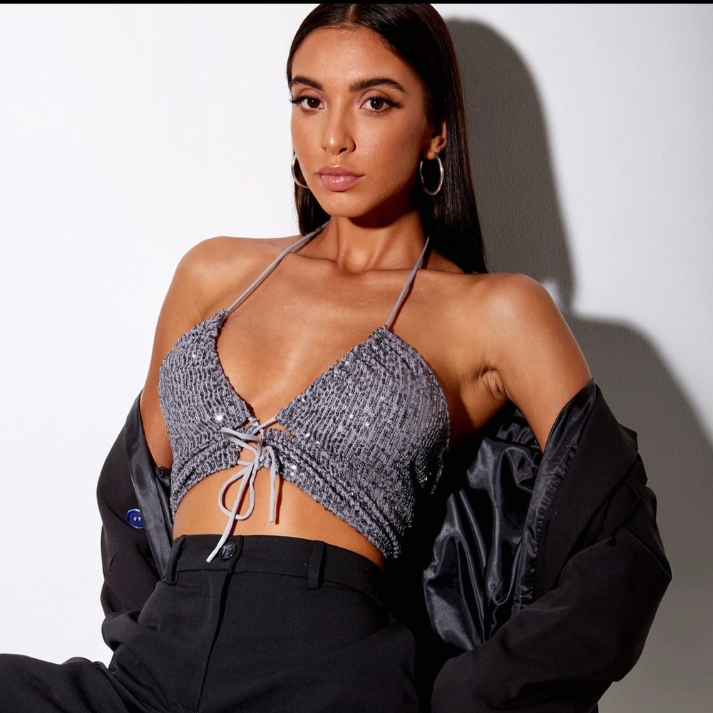 Sequin top